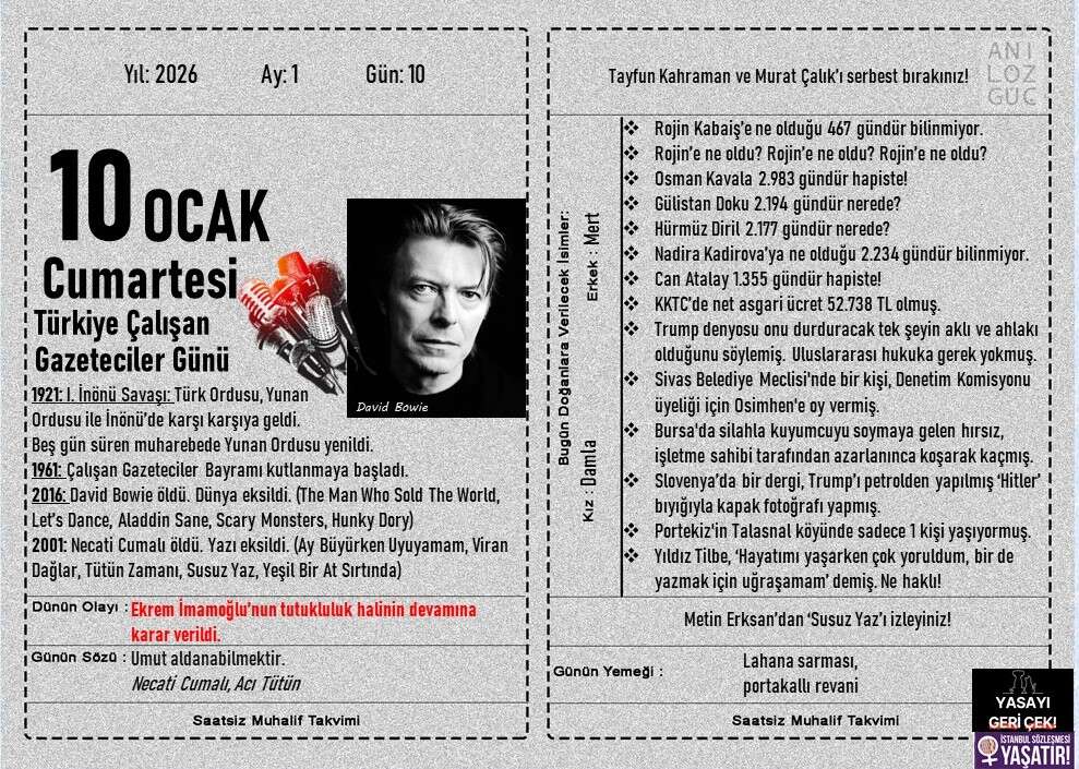 Türkiye Çalışan Gazeteciler Günü 1